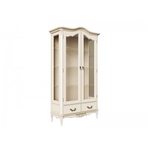 GW-603Z Витрина двухдверная с зеркалом без патины